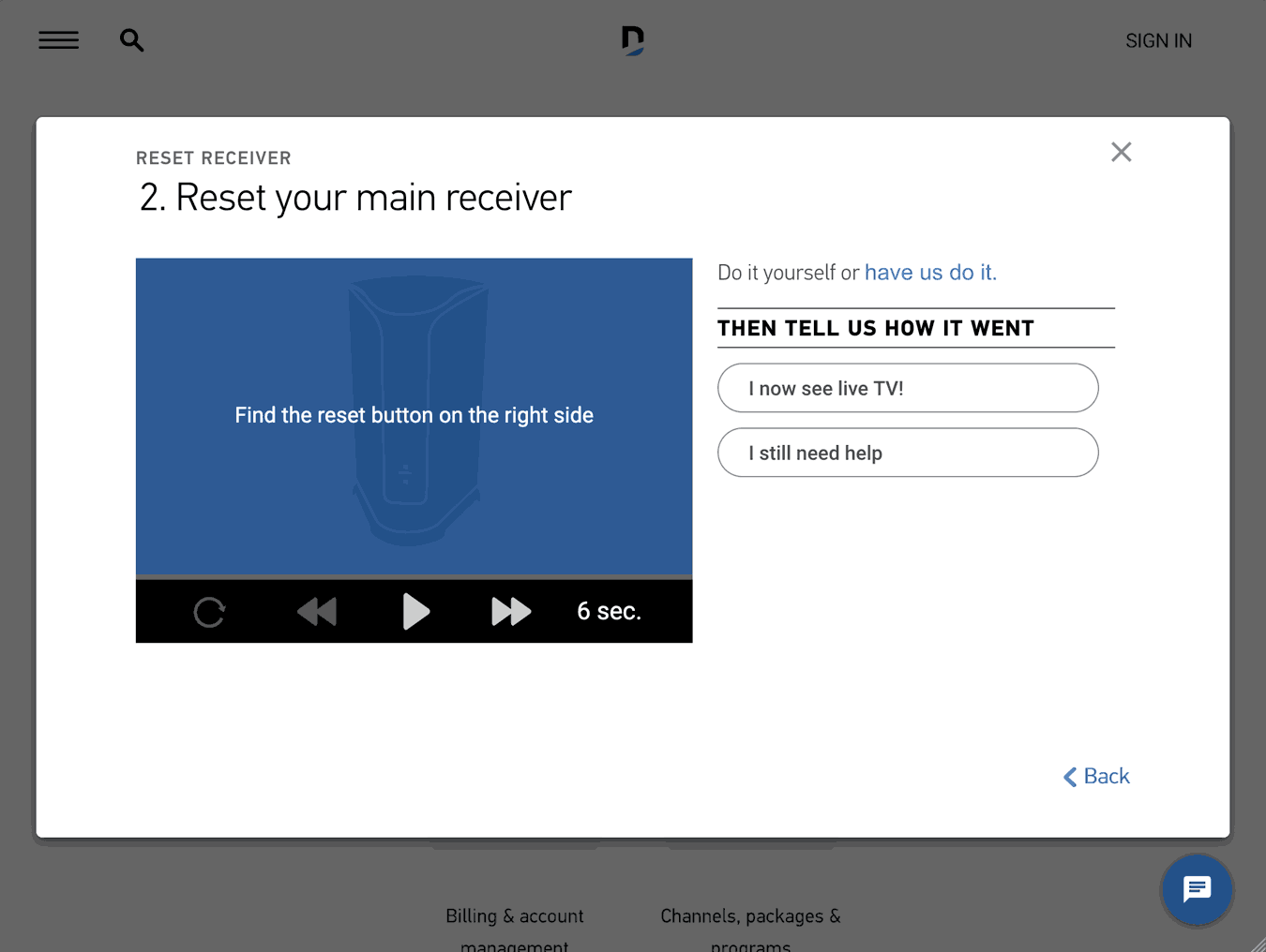 Showing responsive design